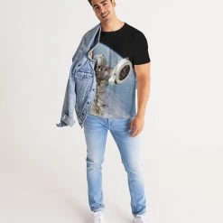 Harlow & Lloyd T Shirts & Tanks Astronaut In Space Men's Tee