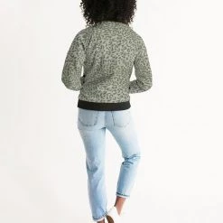 Harlow & Lloyd Jackets Soldier Camo Women's Bomber Jacket