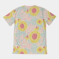 Harlow & Lloyd T Shirts & Tanks Retro Sunflowers Pink Men's T Shirt 17 Harlow & Lloyd T Shirts & Tanks Retro Sunflowers Pink Men's T Shirt