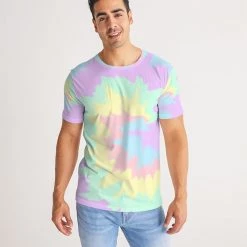 Harlow & Lloyd T Shirts & Tanks Pastel Smash Tie Dye Men's Tee 12 Harlow & Lloyd T Shirts & Tanks Pastel Smash Tie Dye Men's Tee
