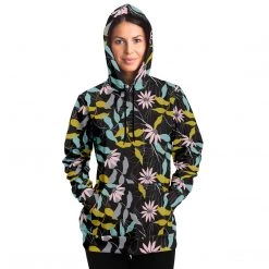 Subliminator Evening Floral Unisex Hoodie Hoodies
