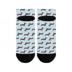 Interestprint Dachshund Lovers Womens Anklet Socks (4 Colors)