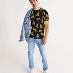 Harlow & Lloyd Black Leopards Men's Tee T Shirts & Tanks