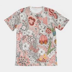 Harlow & Lloyd Blood Orange Floral Men's Tee