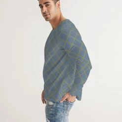 Harlow & Lloyd Skating Rink Blue Men's Long Sleeve Tee T Shirts & Tanks 12 Harlow & Lloyd Skating Rink Blue Men's Long Sleeve Tee T Shirts & Tanks