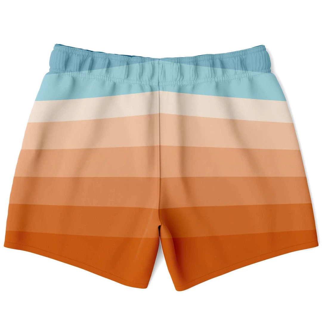 Subliminator Sunshine Blue Swim Shorts Men 6 Subliminator Sunshine Blue Swim Shorts Men