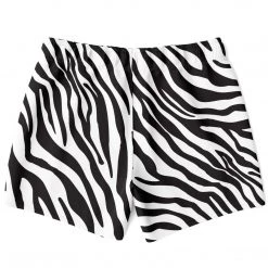 Subliminator Zebra Print Swim Shorts Men