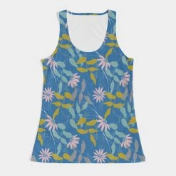 Harlow & Lloyd Parisian Blue Floral Women's Tank