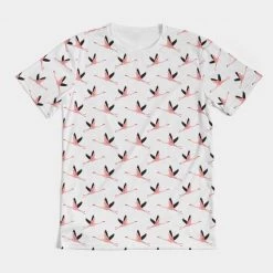 Harlow & Lloyd Flying Flamingos Men's Tee T Shirts & Tanks