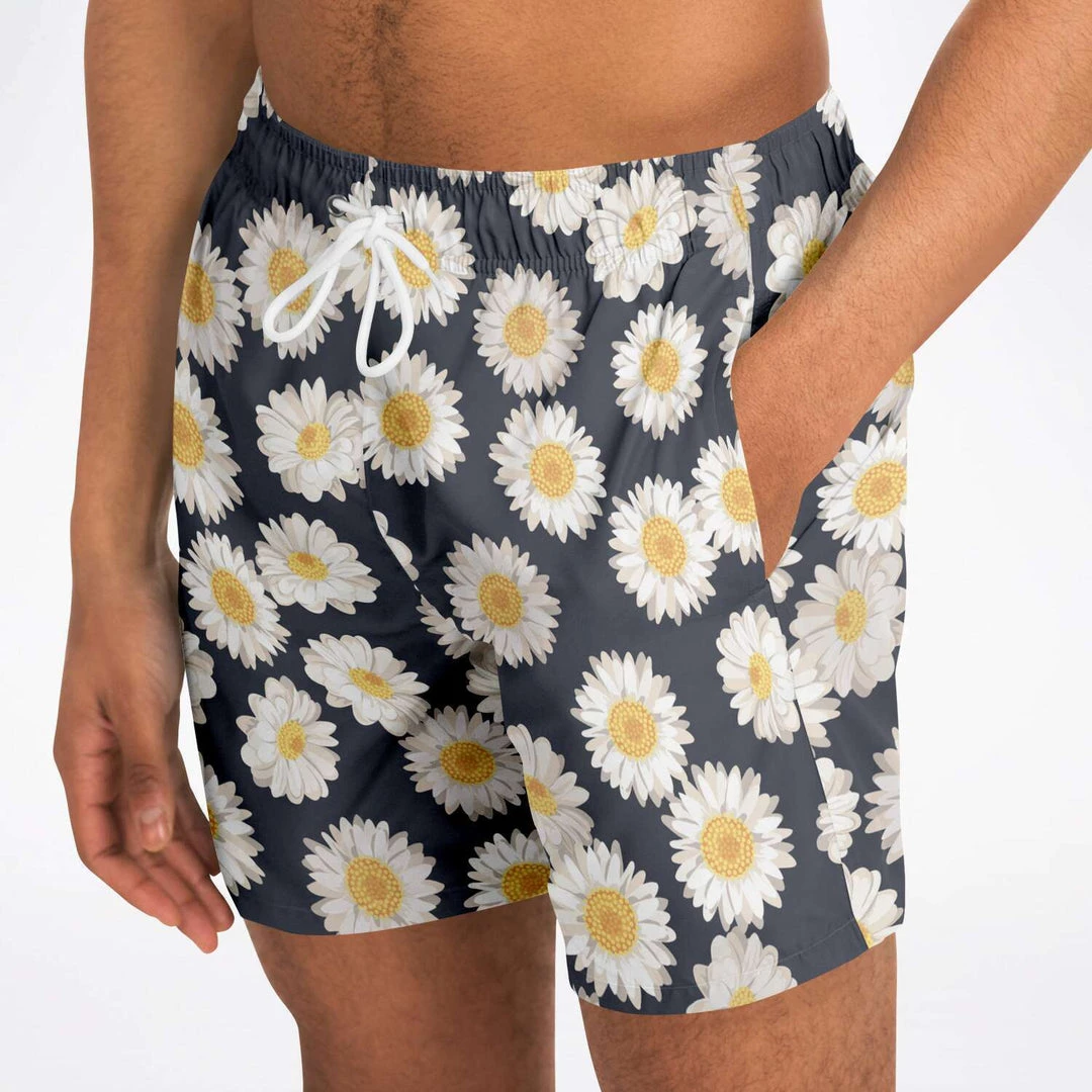 Subliminator Men Daisy Field Swim Shorts 14 Subliminator Men Daisy Field Swim Shorts