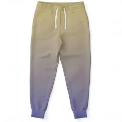 Subliminator Purple Earth Ombre Fade Unisex Fleece Joggers Pants & Joggers