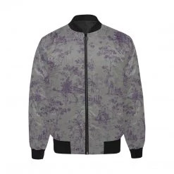 Harlow & Lloyd Orient Fishing Village Quilted Bomber Jacket Jackets