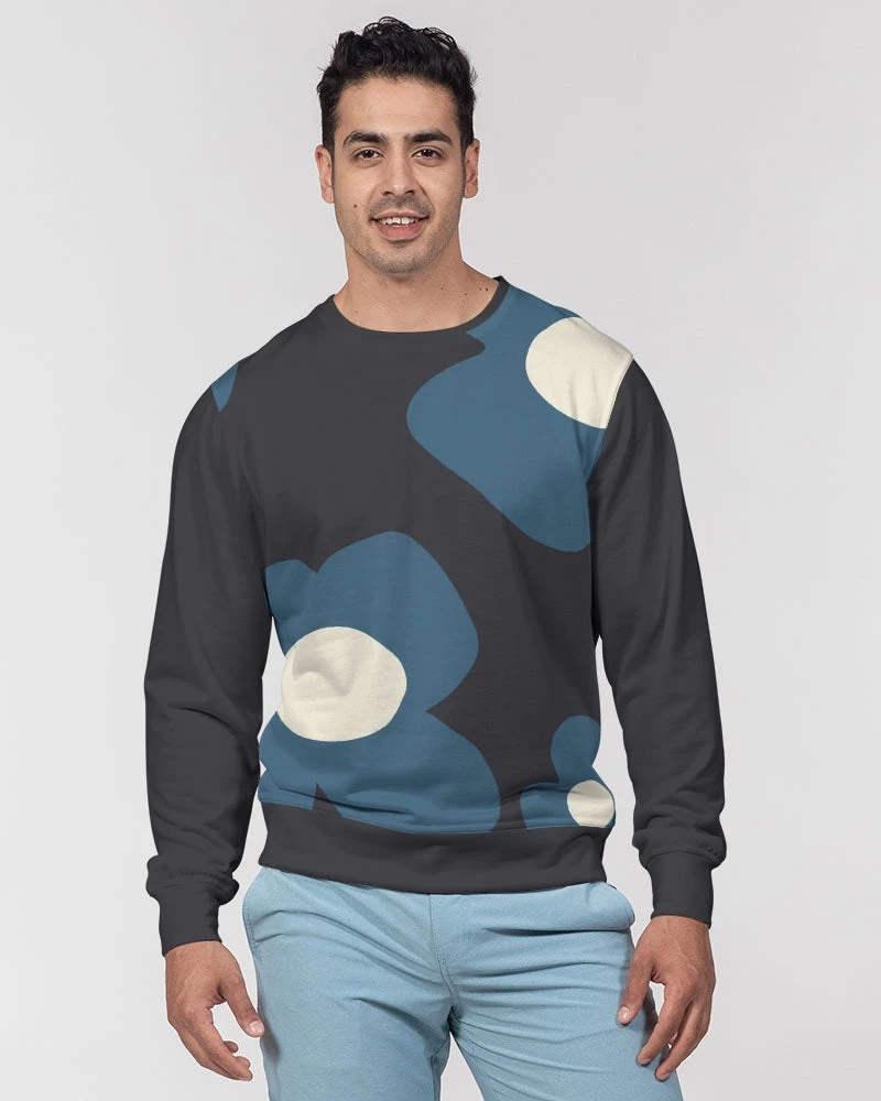 Harlow & Lloyd Abstract Flowers French Terry Crewneck Pullover Sweatshirt Sweatshirts & Pullovers 7 Harlow & Lloyd Abstract Flowers French Terry Crewneck Pullover Sweatshirt Sweatshirts & Pullovers