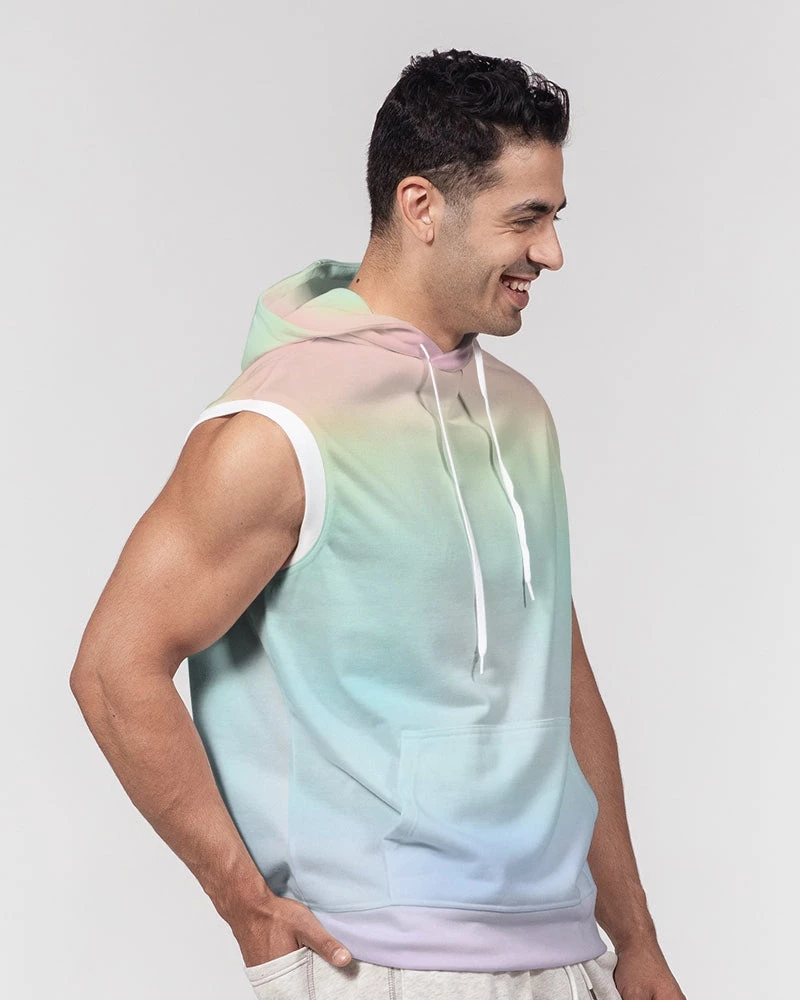 Harlow & Lloyd Soft Rainbow Premium Heavyweight Sleeveless Hoodie Hoodies 8 Harlow & Lloyd Soft Rainbow Premium Heavyweight Sleeveless Hoodie Hoodies