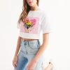 Harlow & Lloyd T Shirts & Tanks Floral Arrangement Women's Cropped Tee