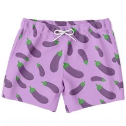 Subliminator Aubergine Feast Swim Shorts Men