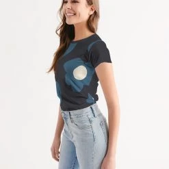 Harlow & Lloyd Abstract Flowers Women's T Shirt