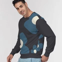 Harlow & Lloyd Abstract Flowers French Terry Crewneck Pullover Sweatshirt Sweatshirts & Pullovers 14 Harlow & Lloyd Abstract Flowers French Terry Crewneck Pullover Sweatshirt Sweatshirts & Pullovers