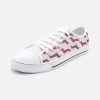 Harlow & Lloyd Shoes Dachshund Pink Low Top Unisex Canvas Sneakers 1 Harlow & Lloyd Shoes Dachshund Pink Low Top Unisex Canvas Sneakers