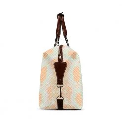 Harlow & LLoyd Green & Orange Snake Weekend Travel Bag
