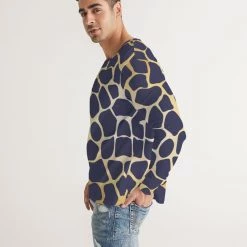 Harlow & Lloyd Regal Giraffe Men's Long Sleeve Tee T Shirts & Tanks 11 Harlow & Lloyd Regal Giraffe Men's Long Sleeve Tee T Shirts & Tanks