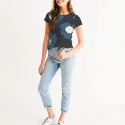 Harlow & Lloyd Abstract Flowers Women's T Shirt