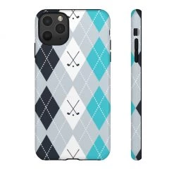 Printify Vintage Golf Pattern Tough Phone Case