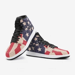 Harlow & Lloyd Vintage USA Flag Sneakers Shoes 9 Harlow & Lloyd Vintage USA Flag Sneakers Shoes