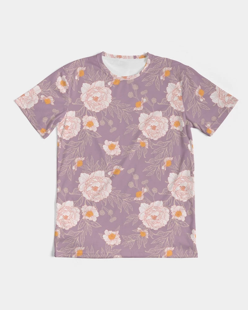 Harlow & Lloyd T Shirts & Tanks Orange Peonies Floral Rose Men's Tee 4 Harlow & Lloyd T Shirts & Tanks Orange Peonies Floral Rose Men's Tee