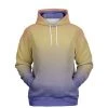 Subliminator Purple Earth Ombre Fade Unisex Hoodie
