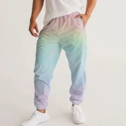 Harlow & Lloyd Pants & Joggers Soft Rainbow Men's Lightweight Track Pants
