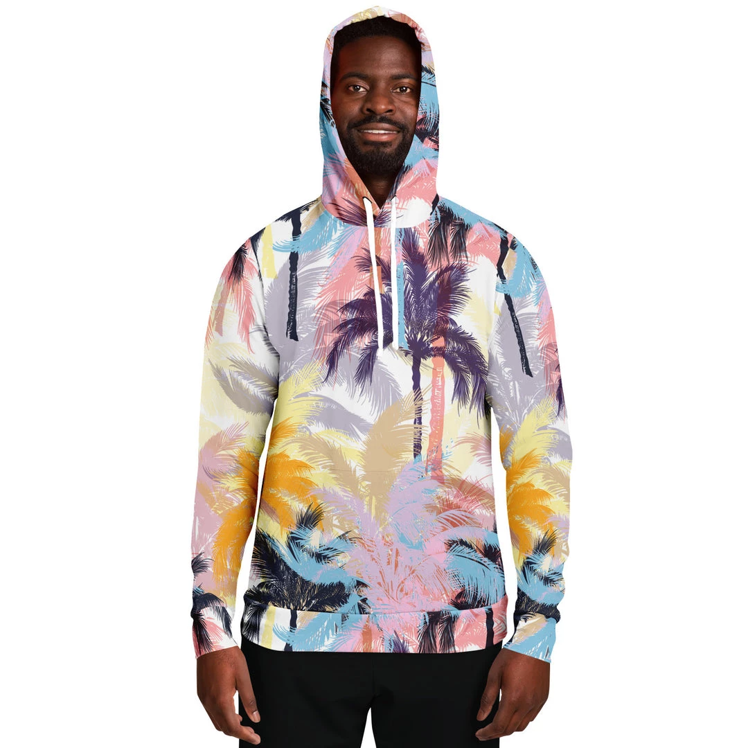Subliminator Summer Palms Unisex Hoodie Hoodies 5 Subliminator Summer Palms Unisex Hoodie Hoodies