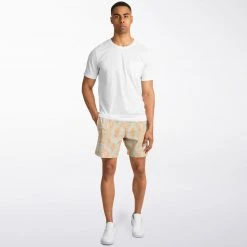 Subliminator Green & Orange Snake Fleece Shorts 19 Subliminator Green & Orange Snake Fleece Shorts