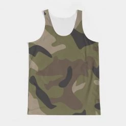 Harlow & Lloyd T Shirts & Tanks Woodland Camo Men's Tank