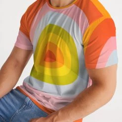 Harlow & Lloyd T Shirts & Tanks Orange Vortex Men's Tee 14 Harlow & Lloyd T Shirts & Tanks Orange Vortex Men's Tee