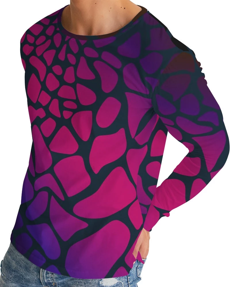 Harlow & Lloyd Raspberry Giraffe Men's Long Sleeve Tee T Shirts & Tanks 9 Harlow & Lloyd Raspberry Giraffe Men's Long Sleeve Tee T Shirts & Tanks