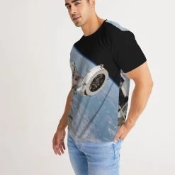Harlow & Lloyd T Shirts & Tanks Astronaut In Space Men's Tee