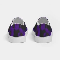 Harlow & Lloyd Midnight Purple Floral Women's Slip-On Canvas Shoe