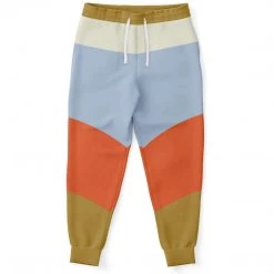 Subliminator Pants & Joggers Blue Orange Alpine Unisex Fleece Joggers