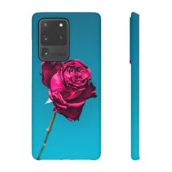 Printify Marine Sky Rose Snap Case Phone Cases