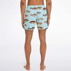 Subliminator School Of Fish Swim Shorts Men 30 Subliminator School Of Fish Swim Shorts Men