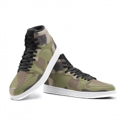 Harlow & Lloyd Woodland Camo Unisex Sneakers Shoes