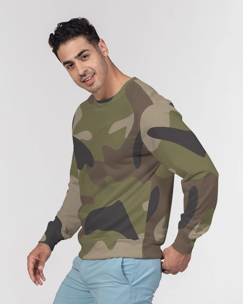 Harlow & Lloyd Woodland Camo Men's French Terry Pullover Sweatshirt Sweatshirts & Pullovers 6 Harlow & Lloyd Woodland Camo Men's French Terry Pullover Sweatshirt Sweatshirts & Pullovers