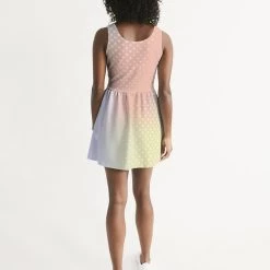 Harlow & Lloyd Portofino Women's Scoop Neck Skater Dress