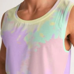 Harlow & Lloyd T Shirts & Tanks Banana Mint Candy Explosion Tie Dye Men's Sports Tank
