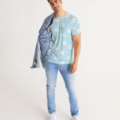 Harlow & Lloyd Blue Daisys Men's T Shirt