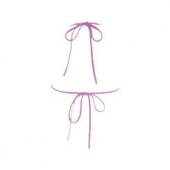 Harlow & LLoyd Violet Poppies Bikini Top