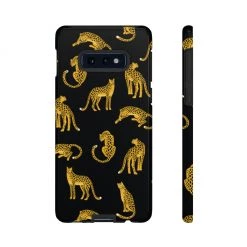 Printify Black Leopards Tough Phone Case
