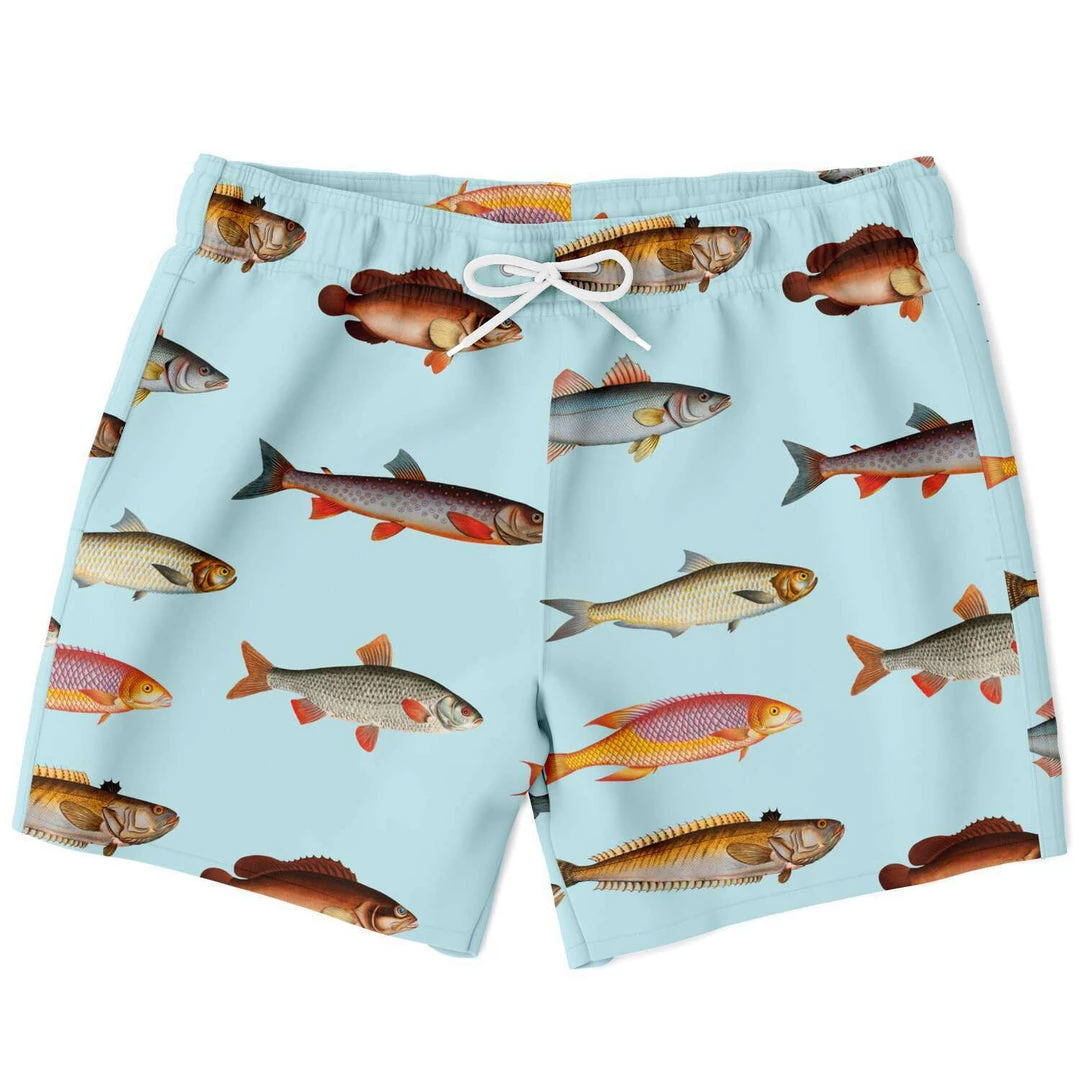 Subliminator School Of Fish Swim Shorts Men 3 Subliminator School Of Fish Swim Shorts Men