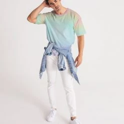 Harlow & Lloyd T Shirts & Tanks Soft Rainbow Premium Oversized Tee